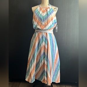 NY and Company | sleeveless striped midi dress